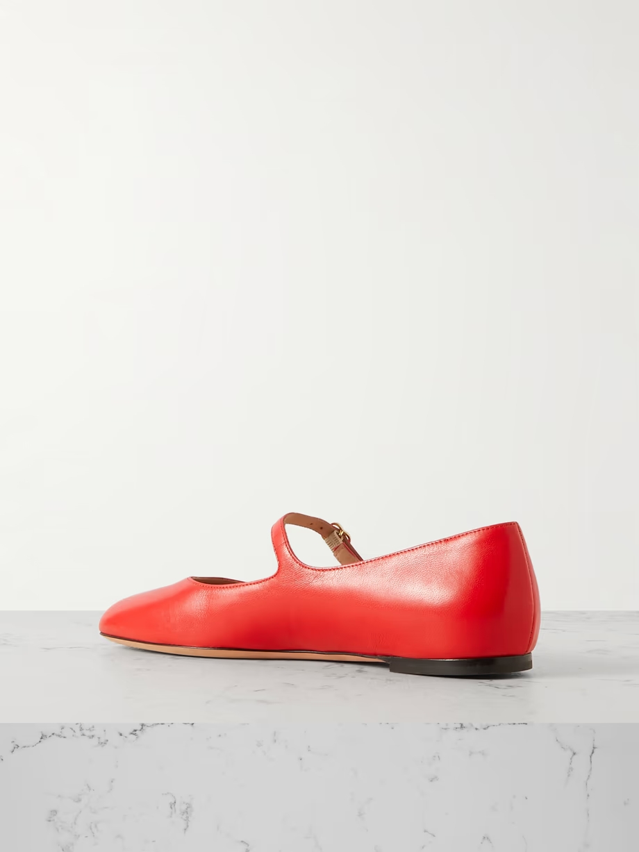Banya leather Mary Jane ballet flats Banya leather Mary Jane ballet flats