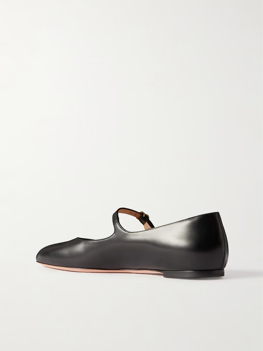 Banya leather Mary Jane ballet flats Banya leather Mary Jane ballet flats