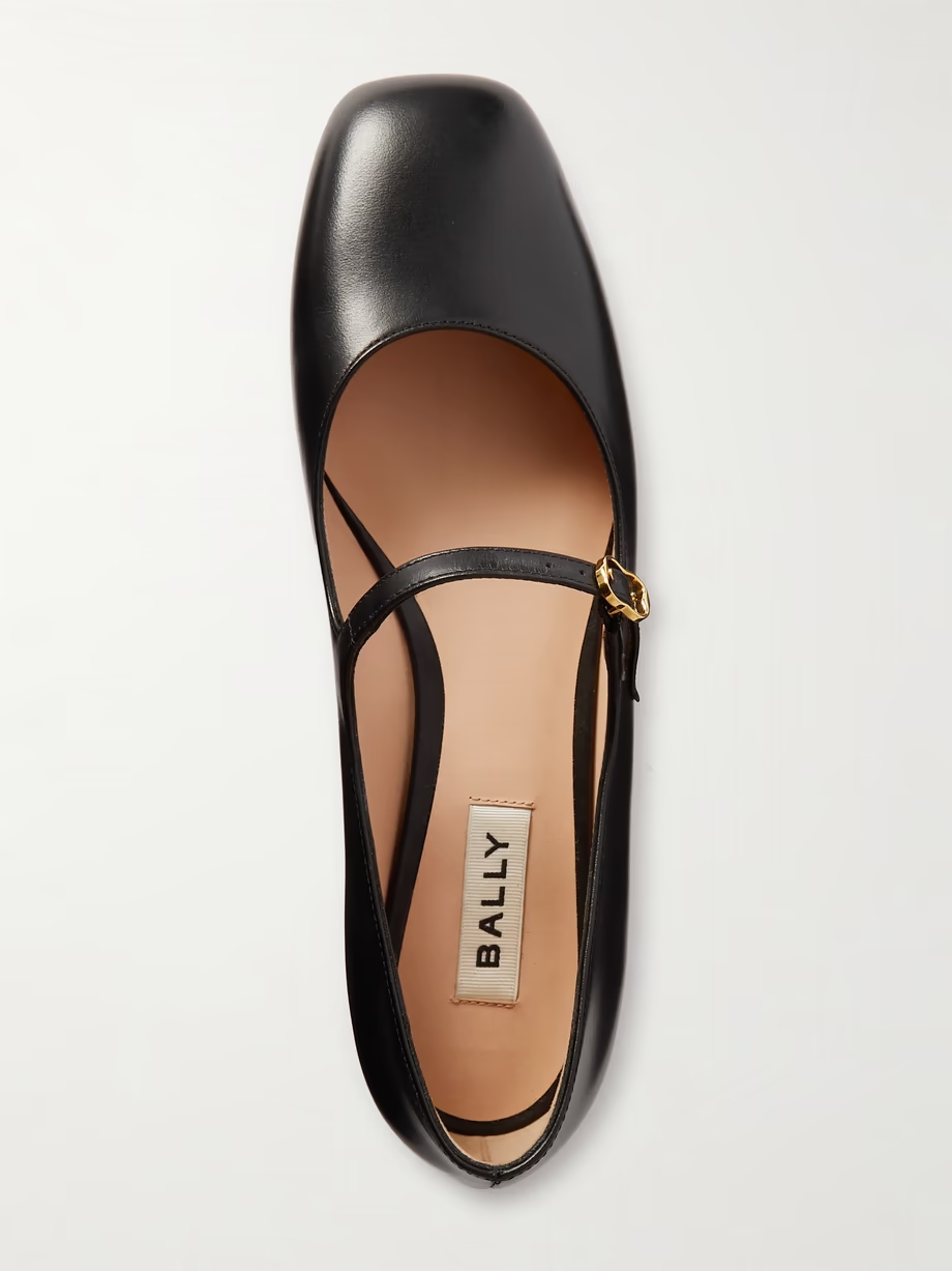 Banya leather Mary Jane ballet flats Banya leather Mary Jane ballet flats