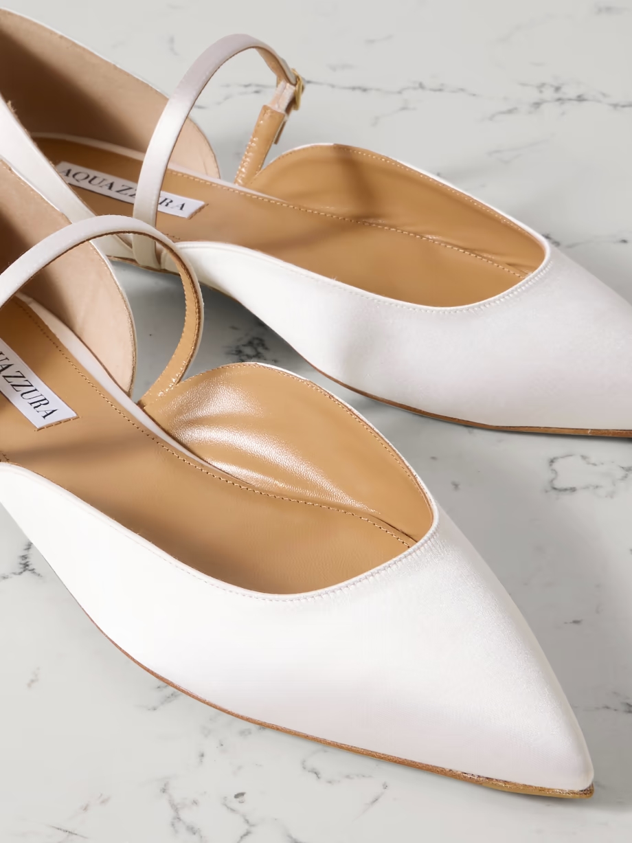 Bellezza satin ballet flats Bellezza satin ballet flats