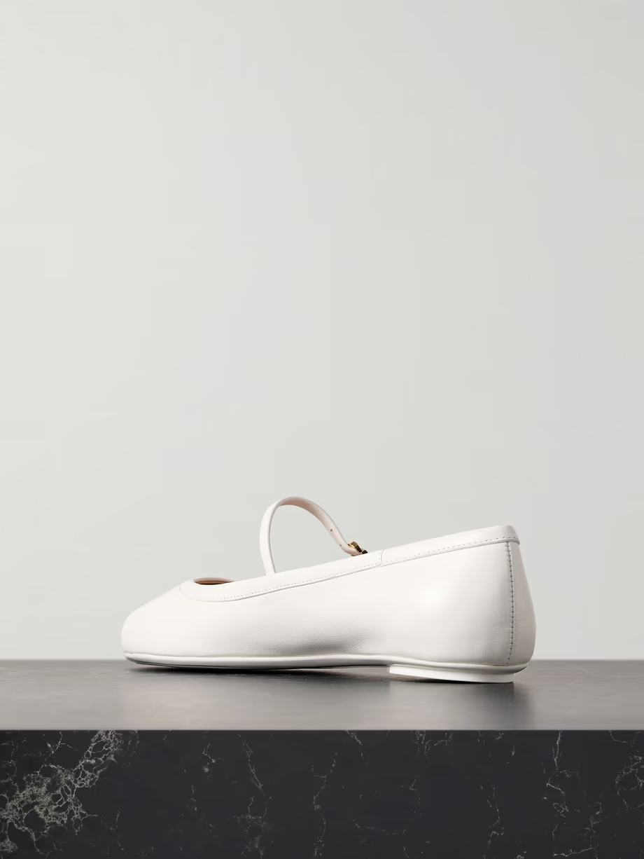Carla leather Mary Jane ballet flats Carla leather Mary Jane ballet flats