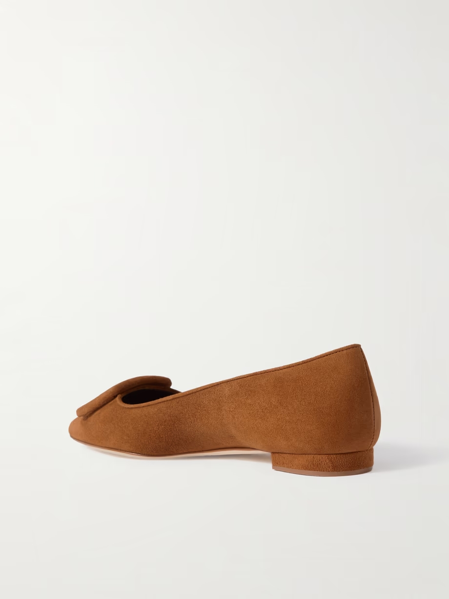 Maysale suede point-toe flats Maysale suede point-toe flats