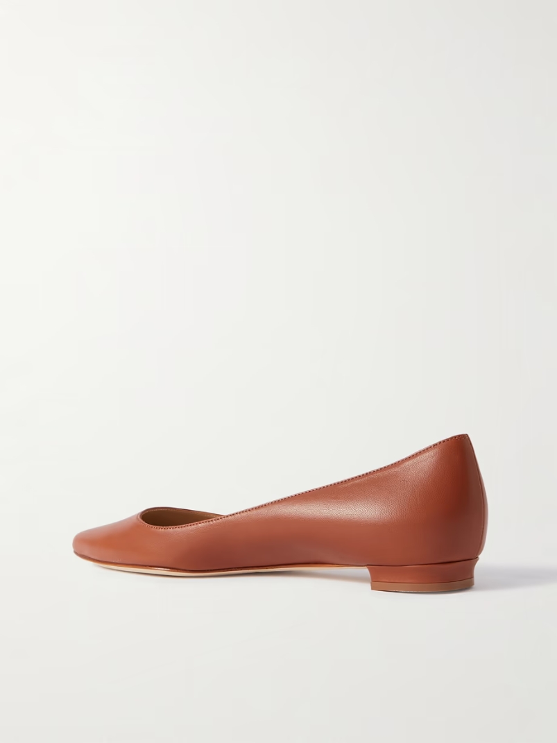 BB 10 leather point-toe flats BB 10 leather point-toe flats