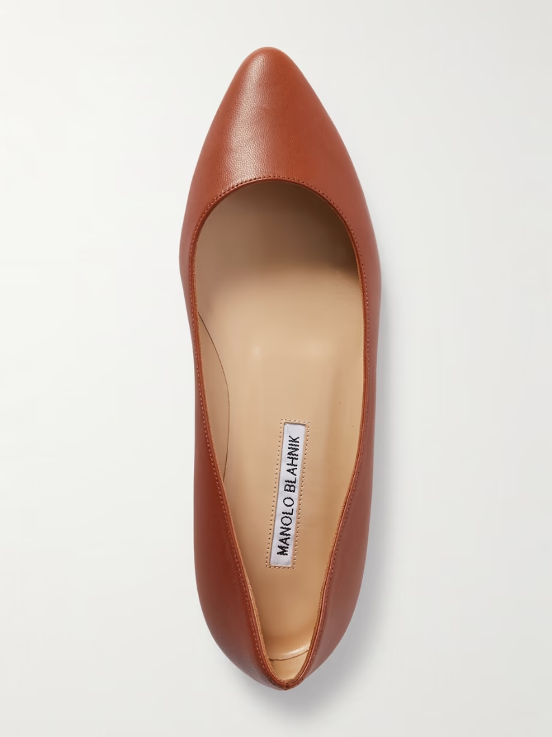 BB 10 leather point-toe flats BB 10 leather point-toe flats