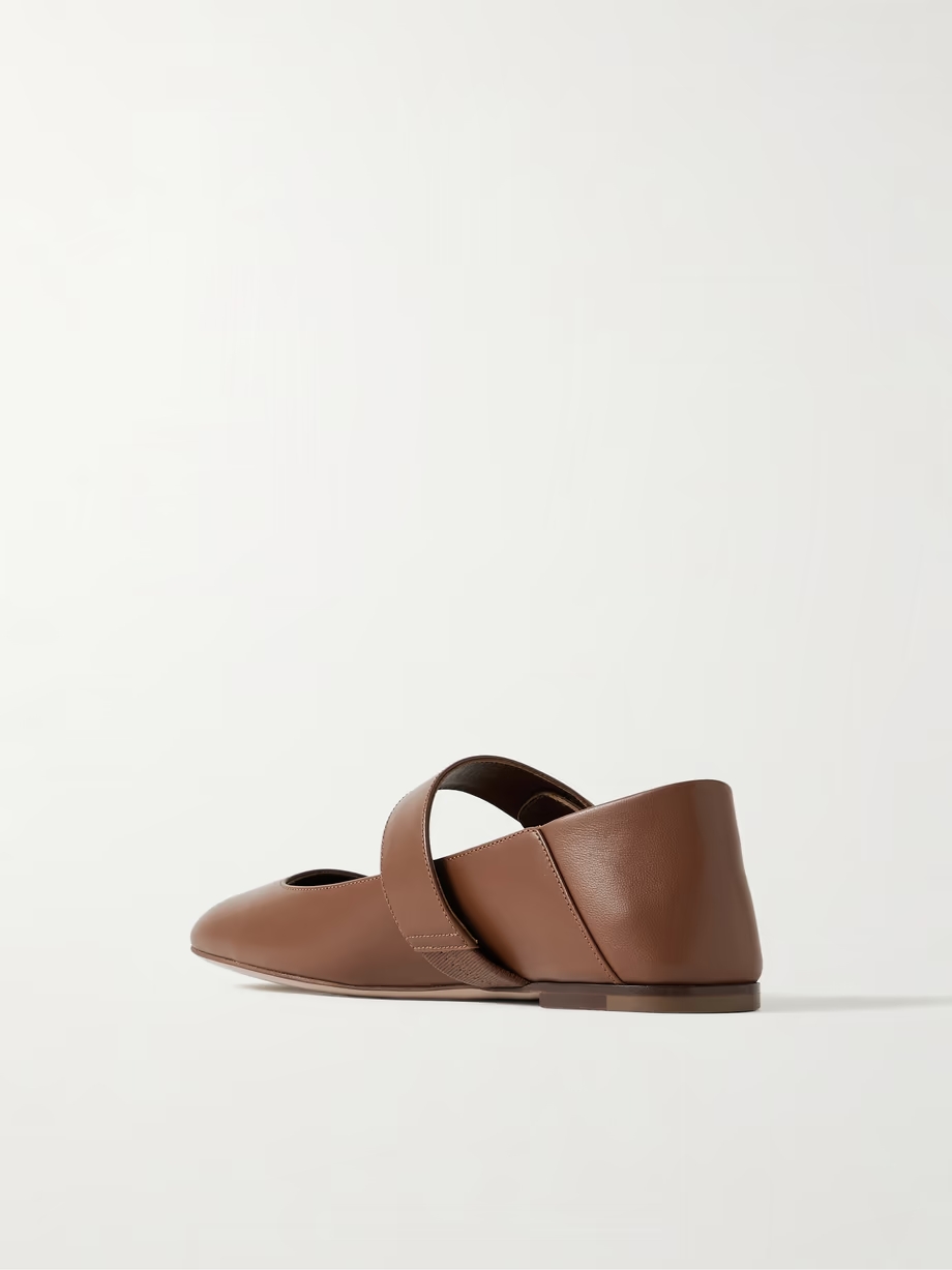 VLOGO Locker leather ballet flats VLOGO Locker leather ballet flats