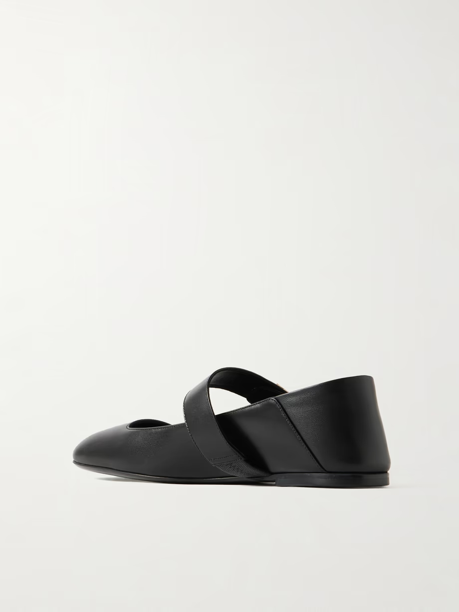 VLOGO Locker leather ballet flats VLOGO Locker leather ballet flats