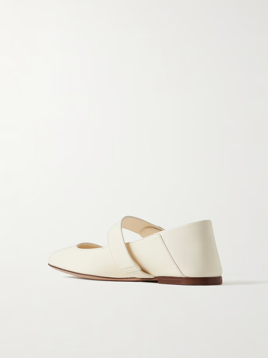 VLOGO Locker leather ballet flats VLOGO Locker leather ballet flats