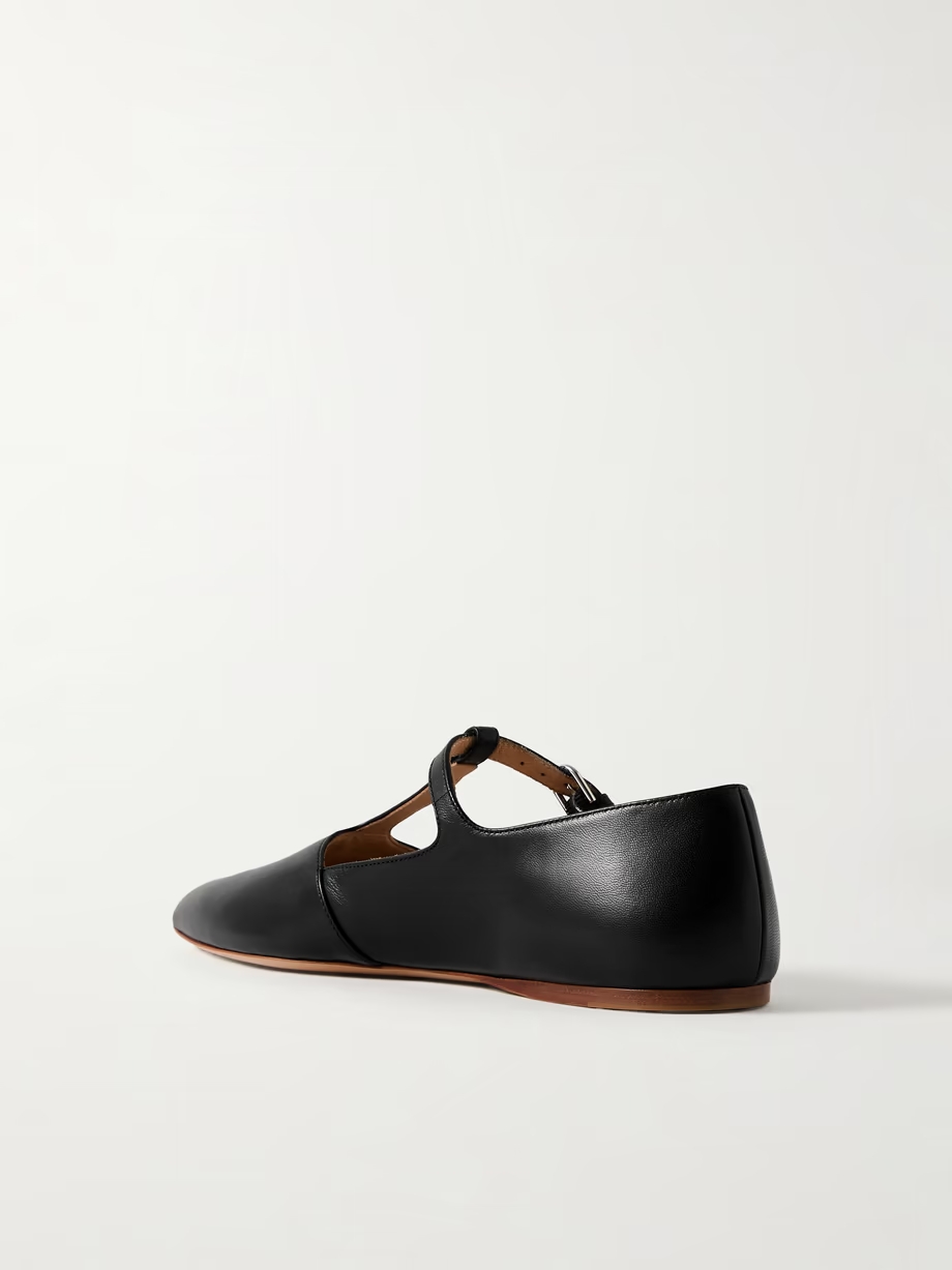 Lola Ballerina leather Mary Jane point-toe flats Lola Ballerina leather Mary Jane point-toe flats