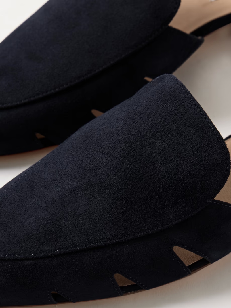 Rory cutout suede flats Rory cutout suede flats