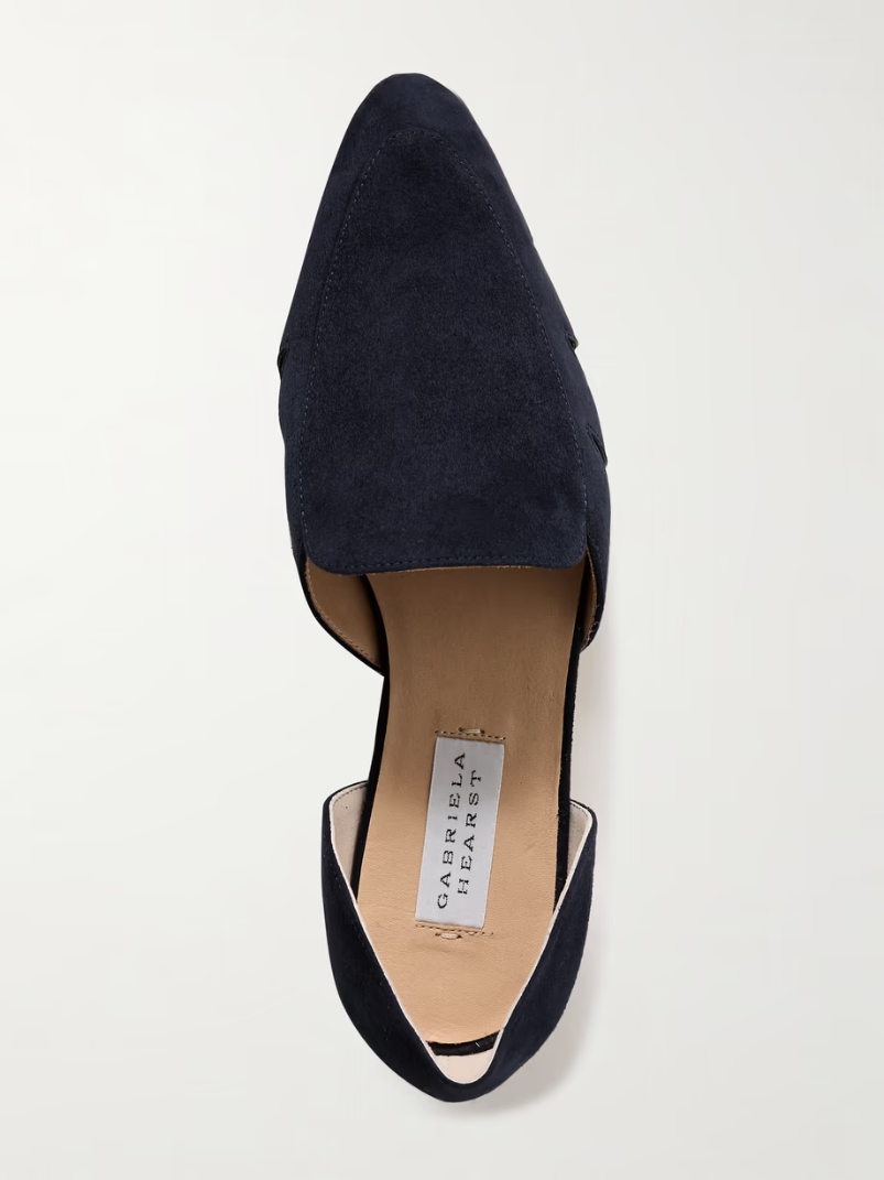 Rory cutout suede flats Rory cutout suede flats