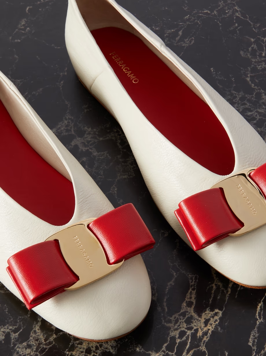 Vanna leather ballet flats Vanna leather ballet flats