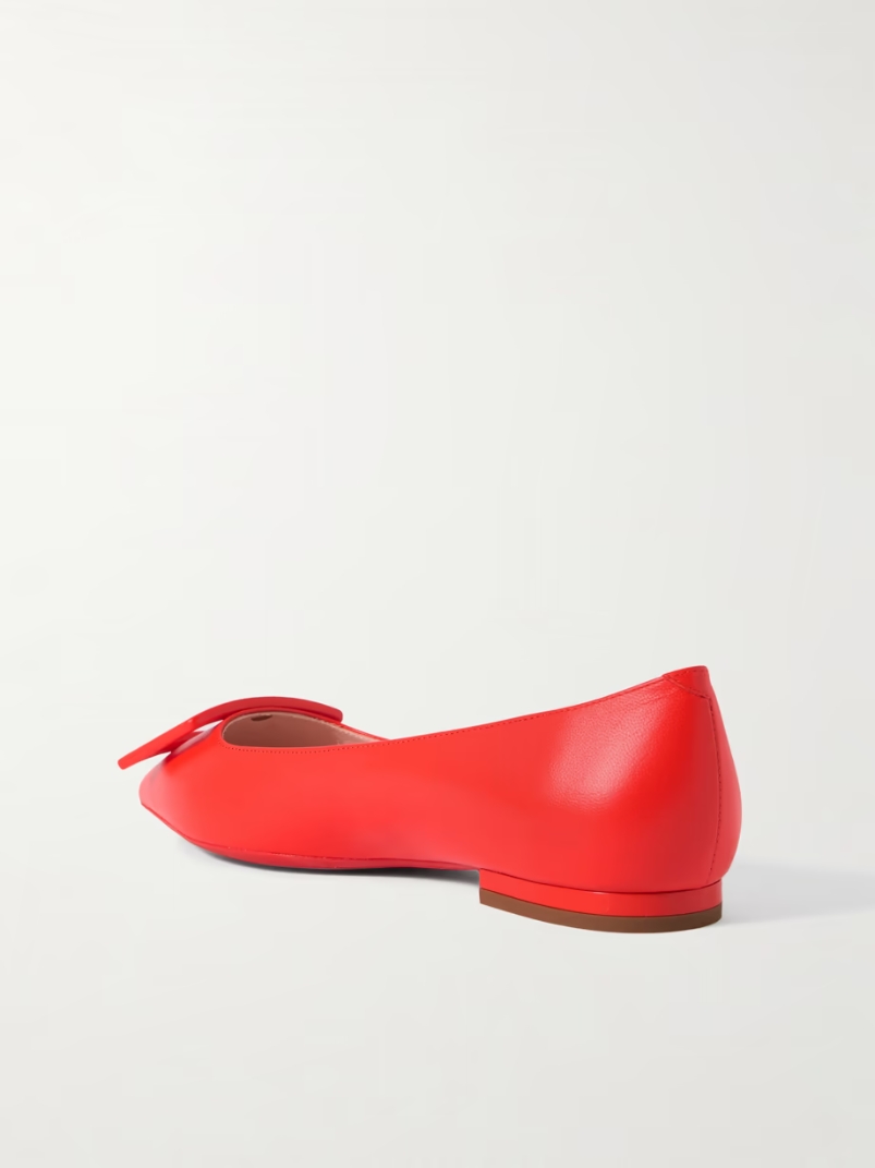 Gommettine buckled leather ballet flats Gommettine buckled leather ballet flats