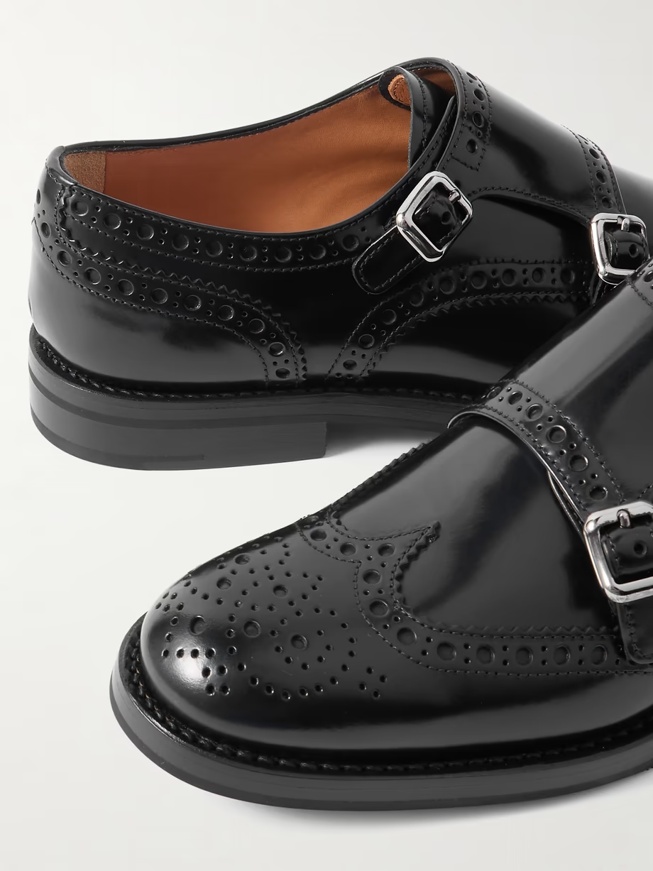 Lana R leather brogues Lana R leather brogues