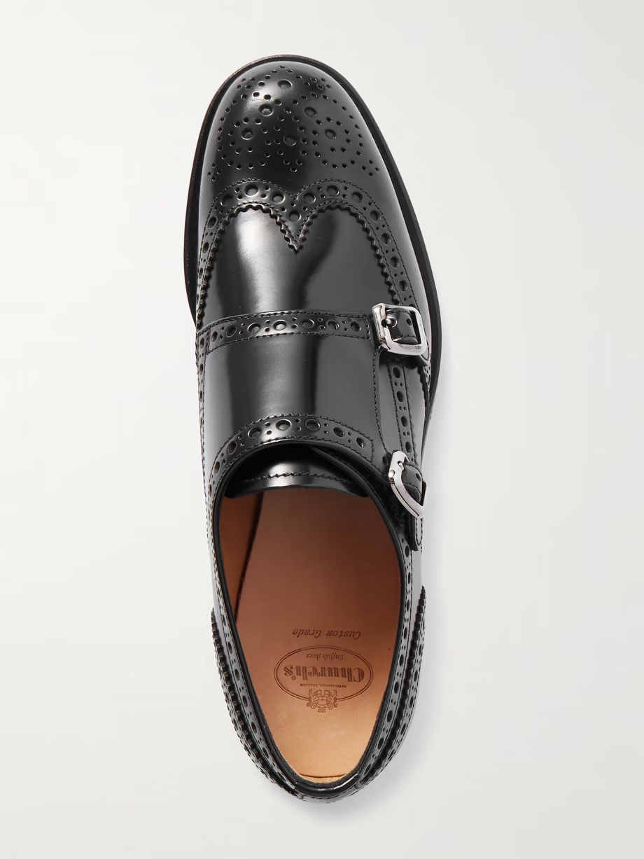 Lana R leather brogues Lana R leather brogues