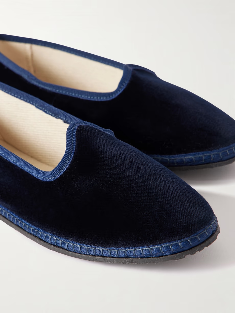 Velvet slippers Velvet slippers