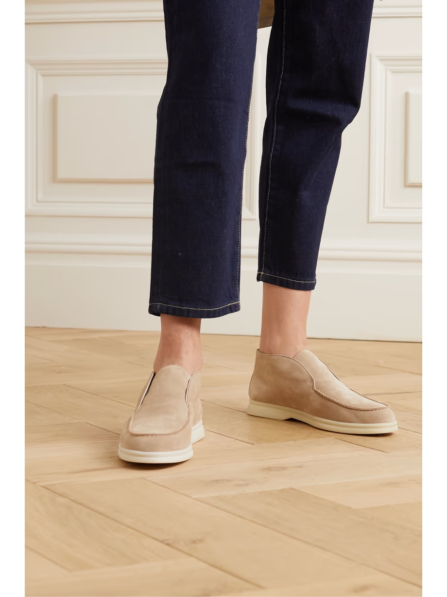 Open Walk suede loafers Open Walk suede loafers