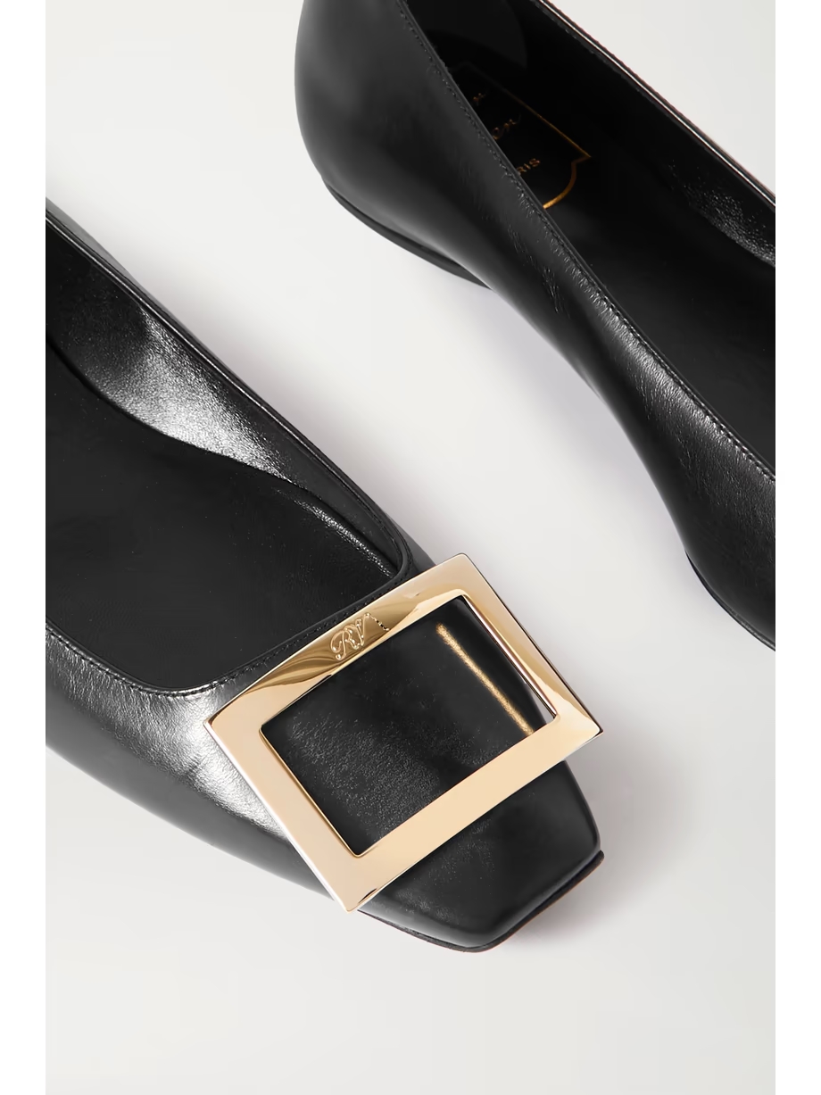Trompette Bellerine glossed-leather ballet flats Trompette Bellerine glossed-leather ballet flats