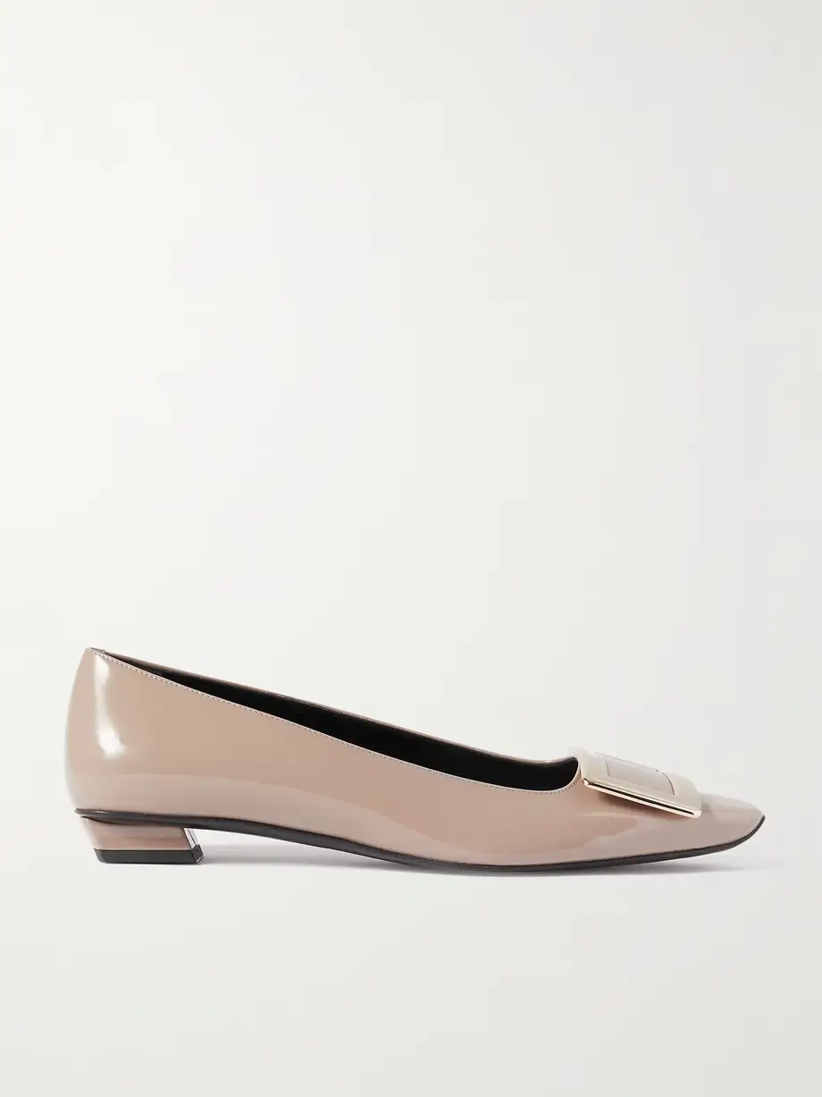 Belle Vivier patent-leather ballet flats Belle Vivier patent-leather ballet flats
