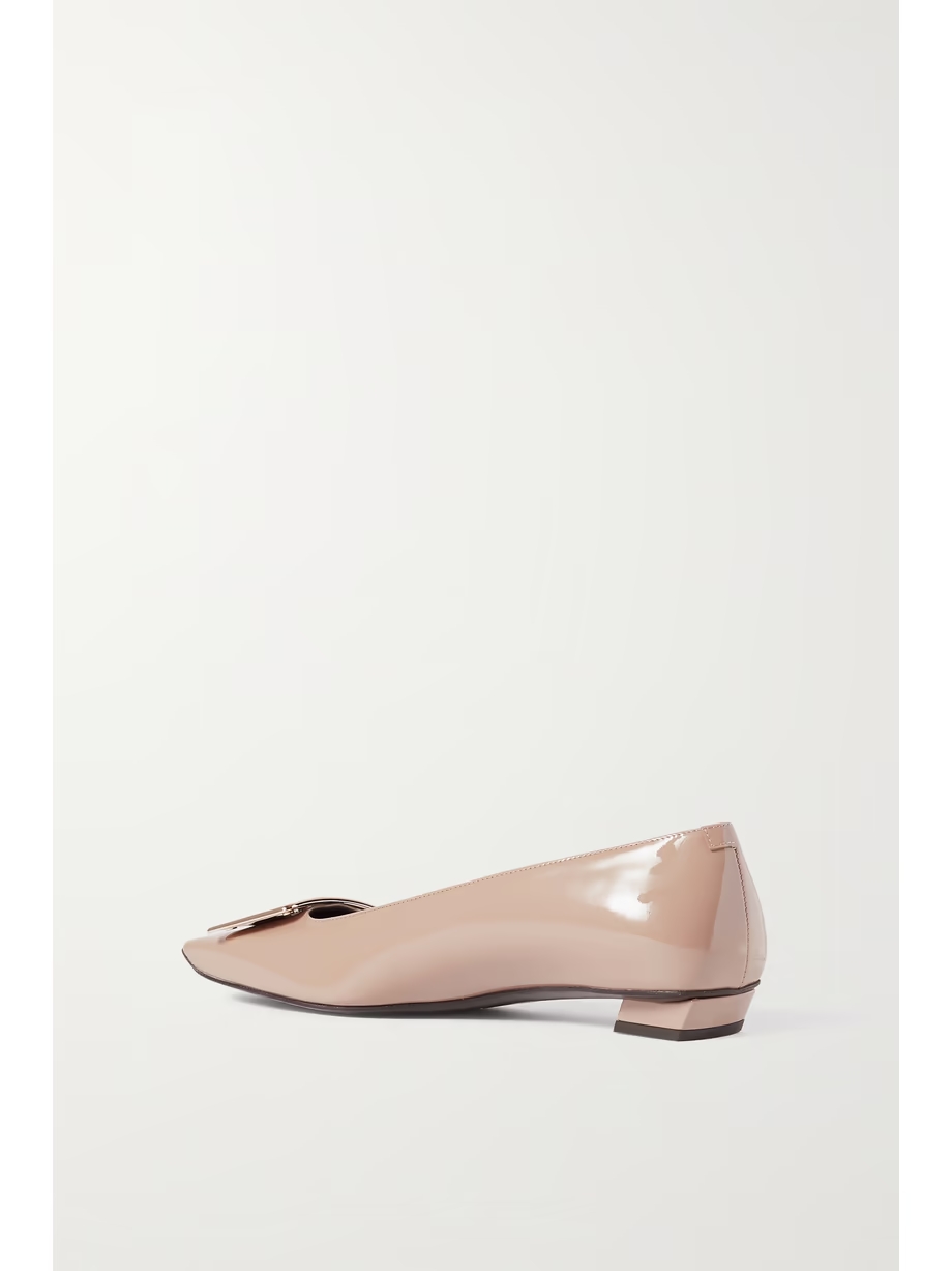Belle Vivier patent-leather ballet flats Belle Vivier patent-leather ballet flats