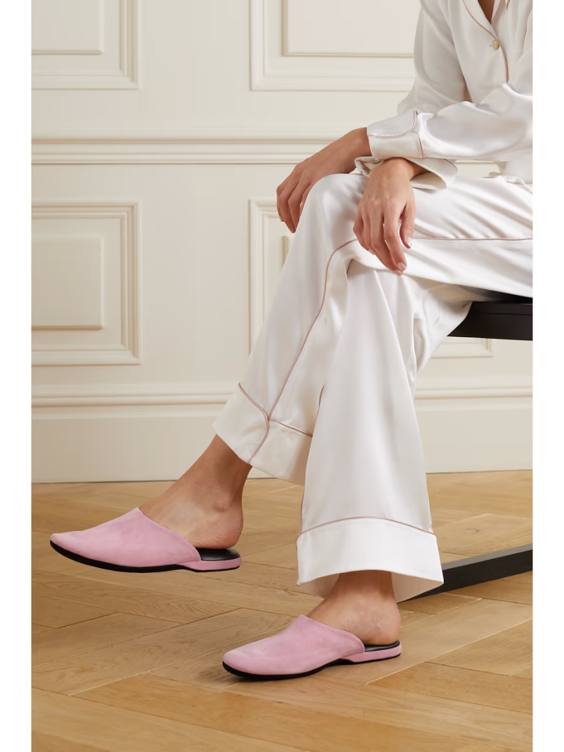 Suede slippers Suede slippers