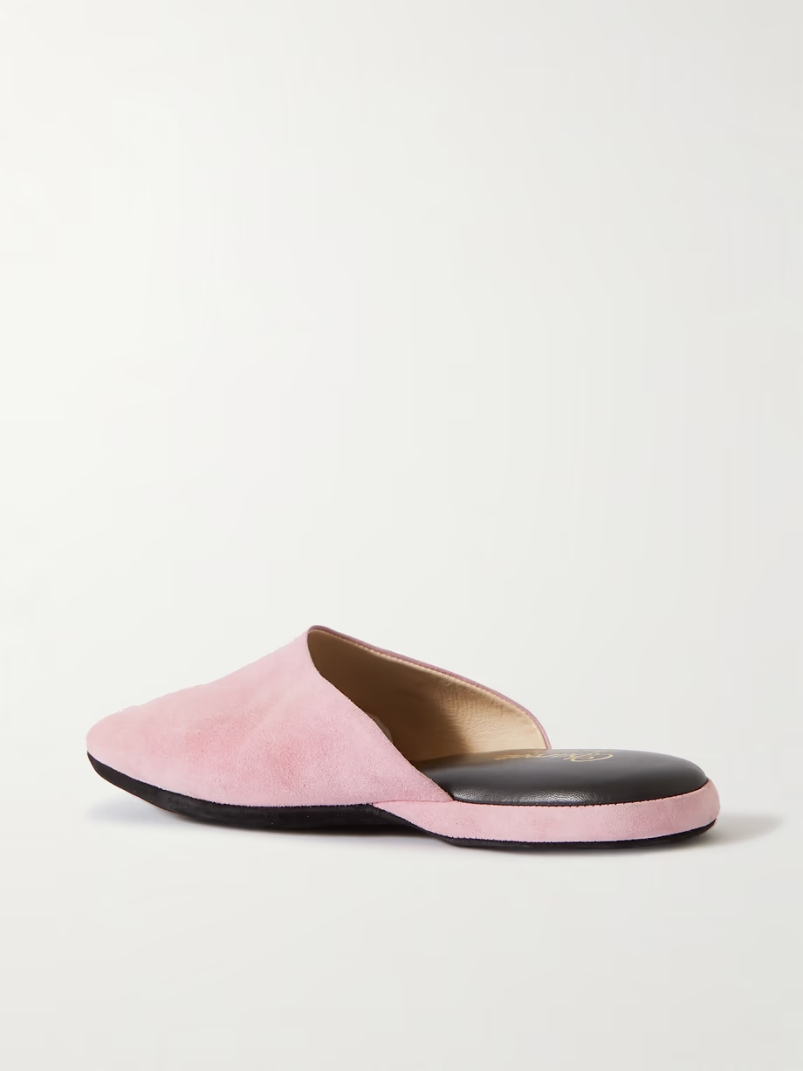 Suede slippers Suede slippers