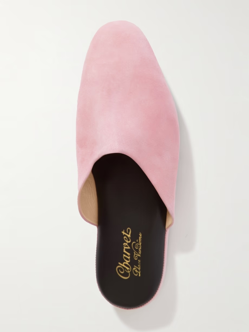 Suede slippers Suede slippers