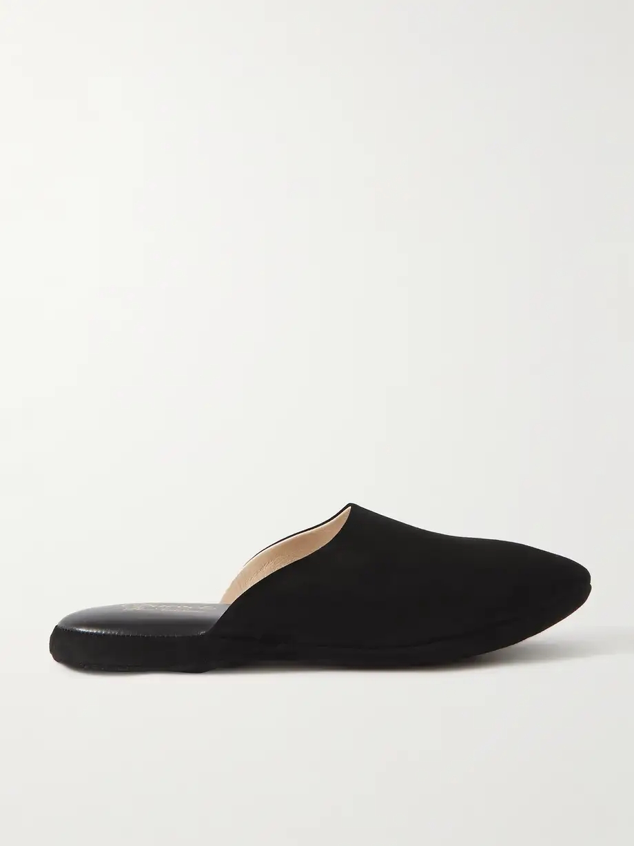 Suede slippers Suede slippers