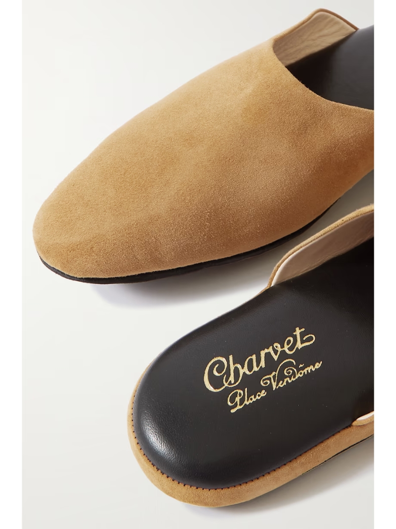 Suede slippers Suede slippers