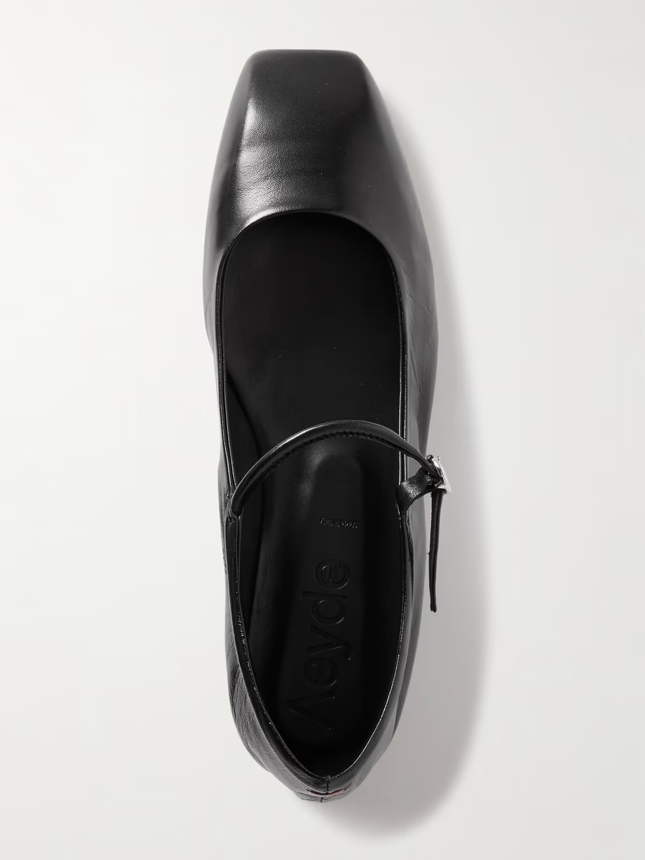 Uma leather Mary Jane ballet flats Uma leather Mary Jane ballet flats