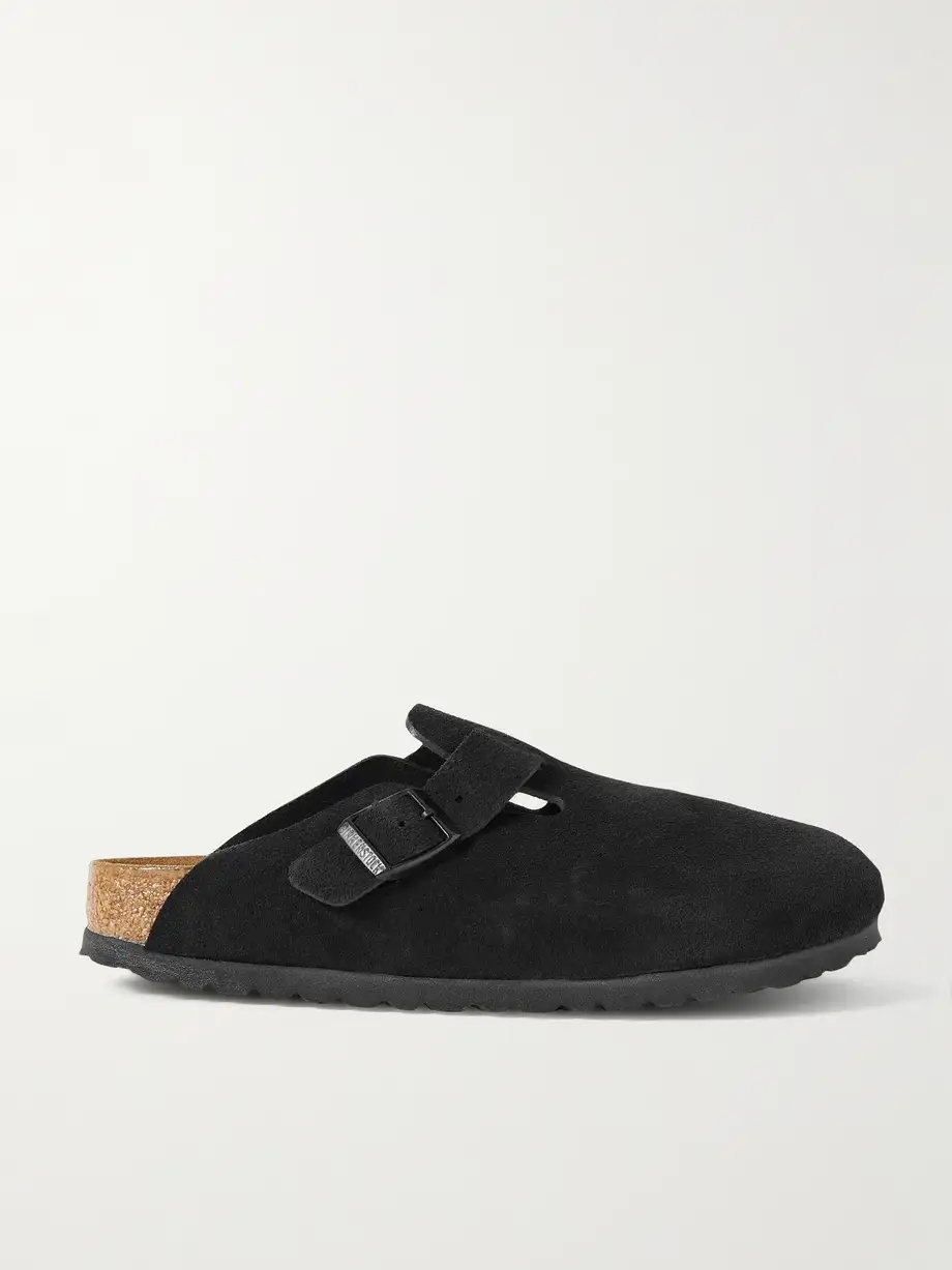 Boston suede clogs Boston suede clogs