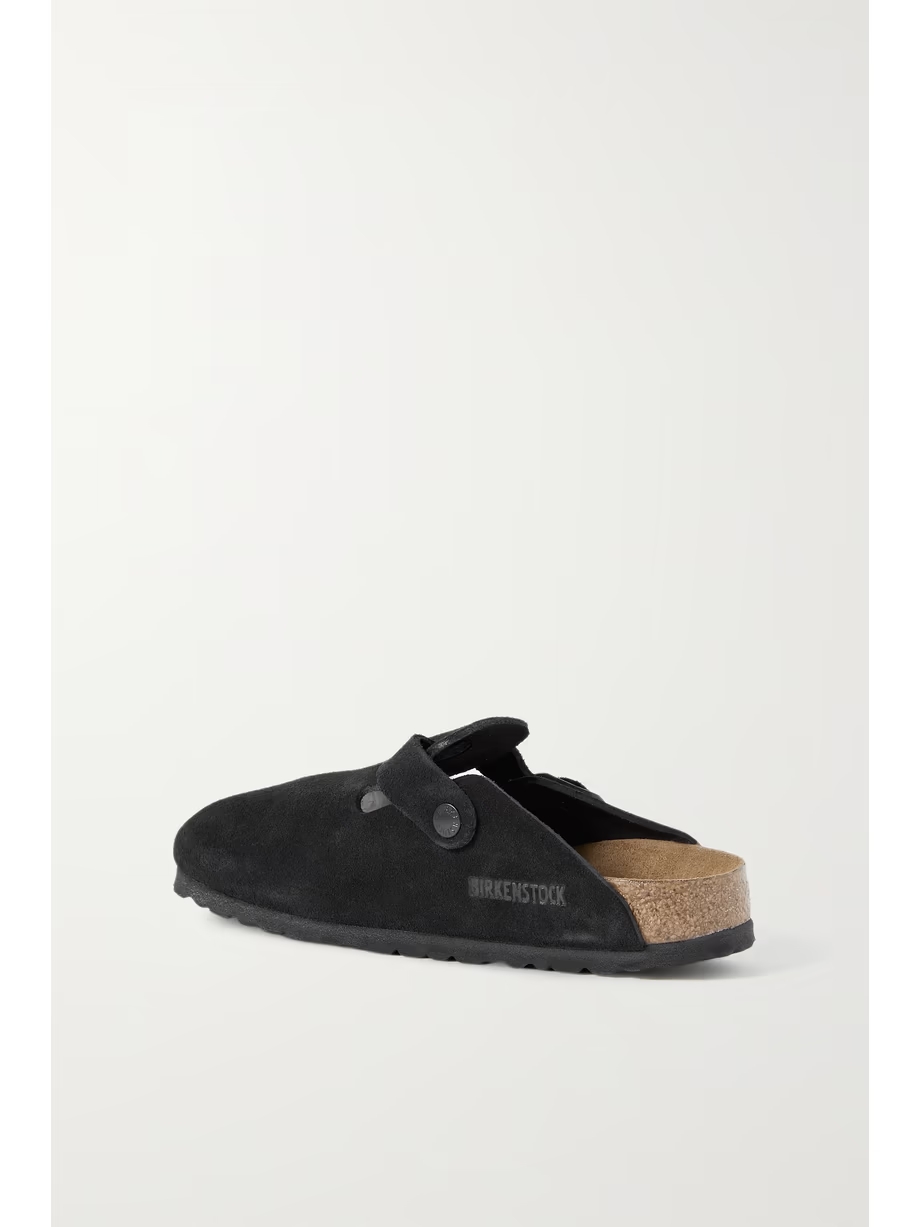 Boston suede clogs Boston suede clogs