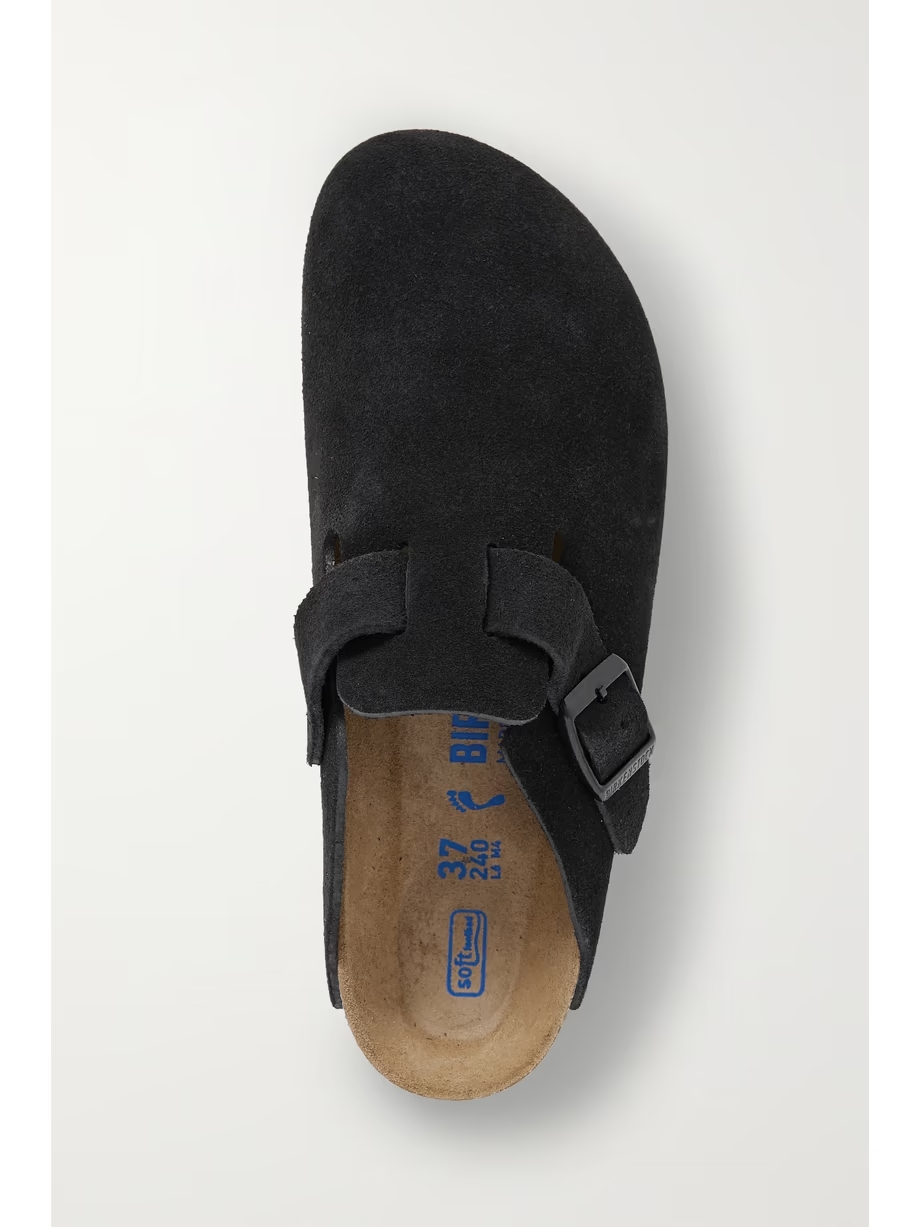 Boston suede clogs Boston suede clogs