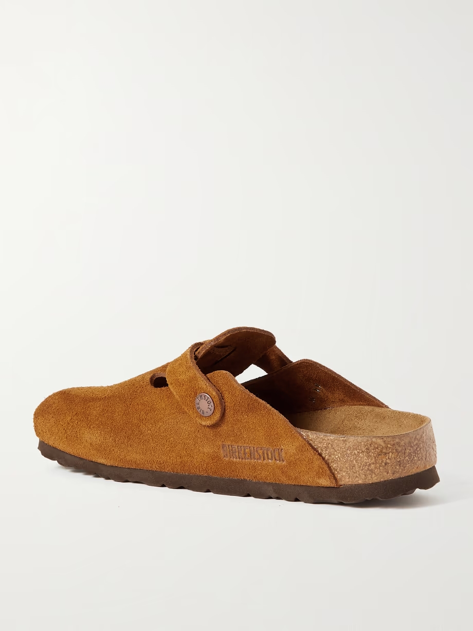 Boston suede clogs Boston suede clogs