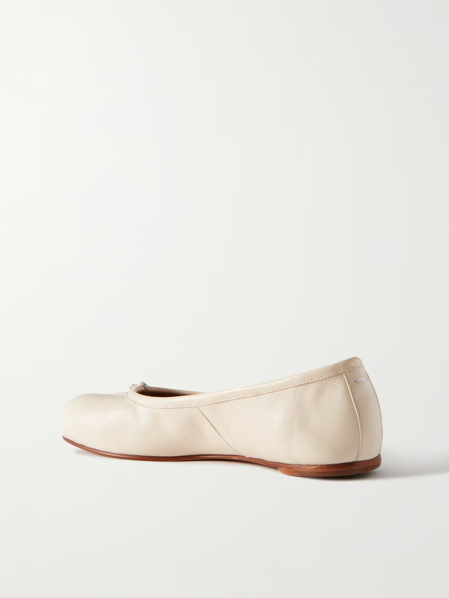 Tabi split-toe leather ballet flats Tabi split-toe leather ballet flats