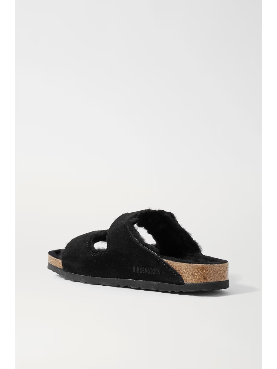 Arizona shearling-lined suede sandals Arizona shearling-lined suede sandals
