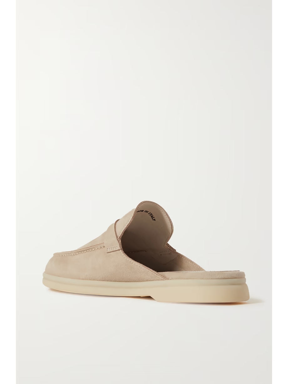 Babouche Charms Walk suede slippers Babouche Charms Walk suede slippers