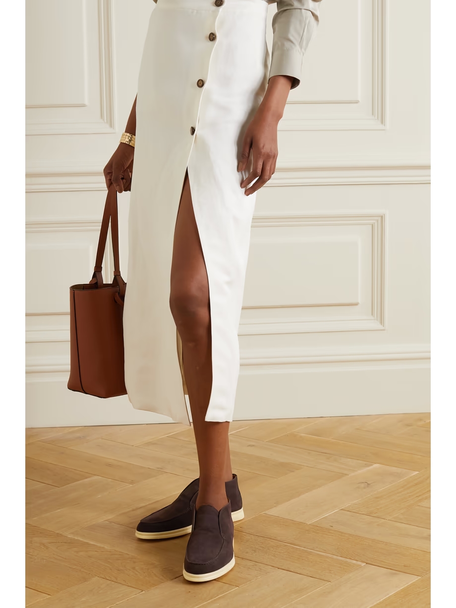 Open Walk suede loafers Open Walk suede loafers