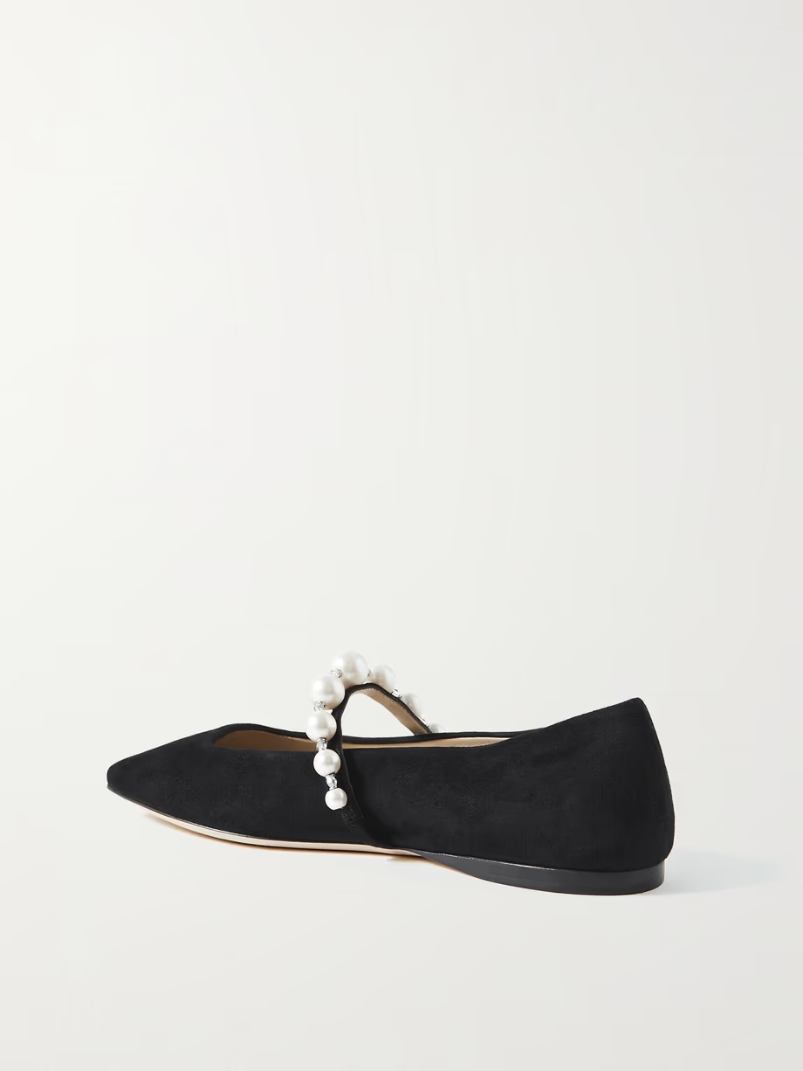 Ade embellished suede ballet flats Ade embellished suede ballet flats