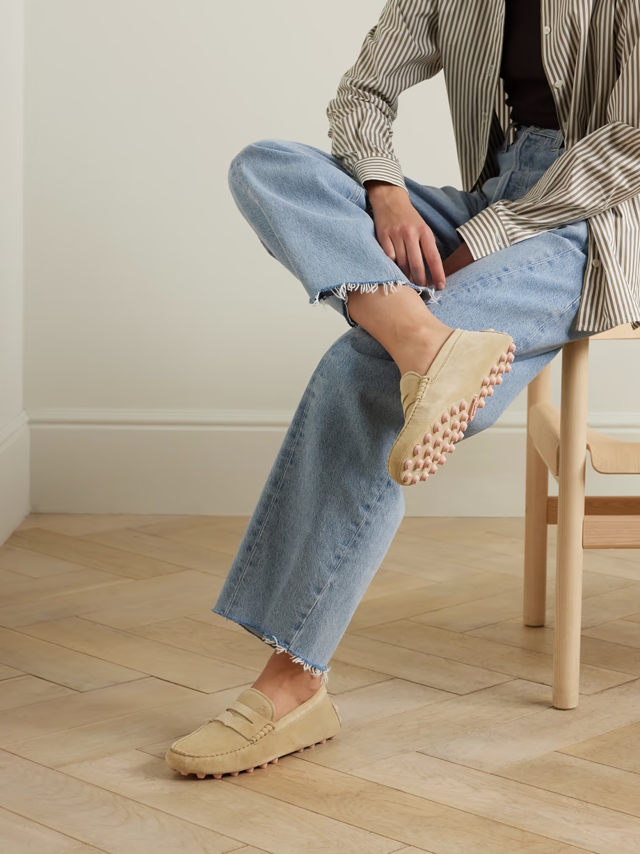 Gommino Bubble suede loafers Gommino Bubble suede loafers