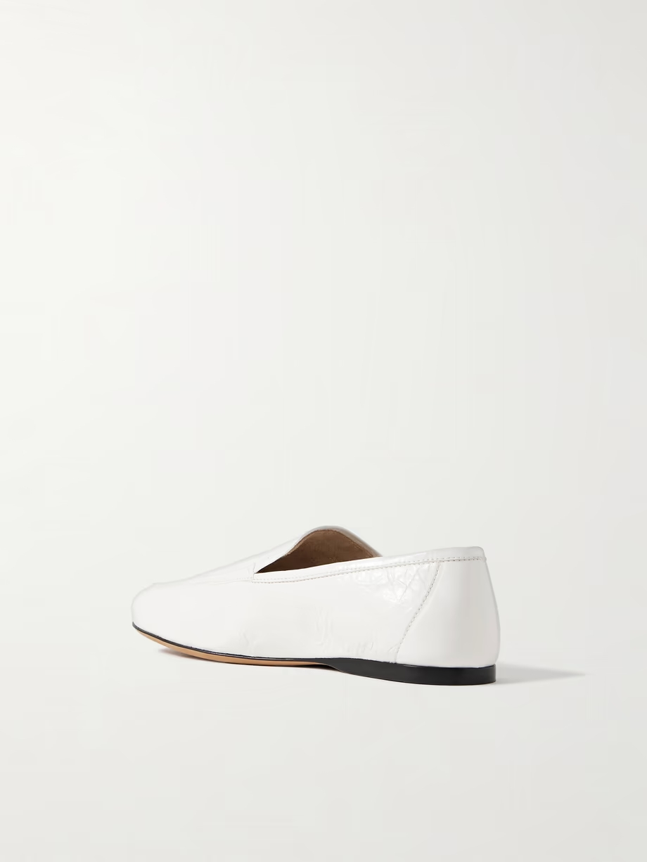 Alessio crinkled-leather loafers Alessio crinkled-leather loafers