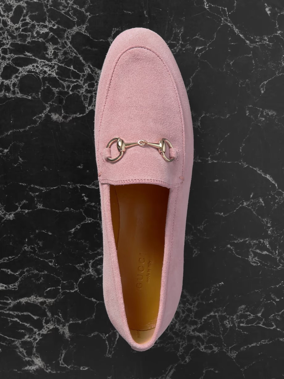 Jordaan horsebit-detailed suede loafers Jordaan horsebit-detailed suede loafers
