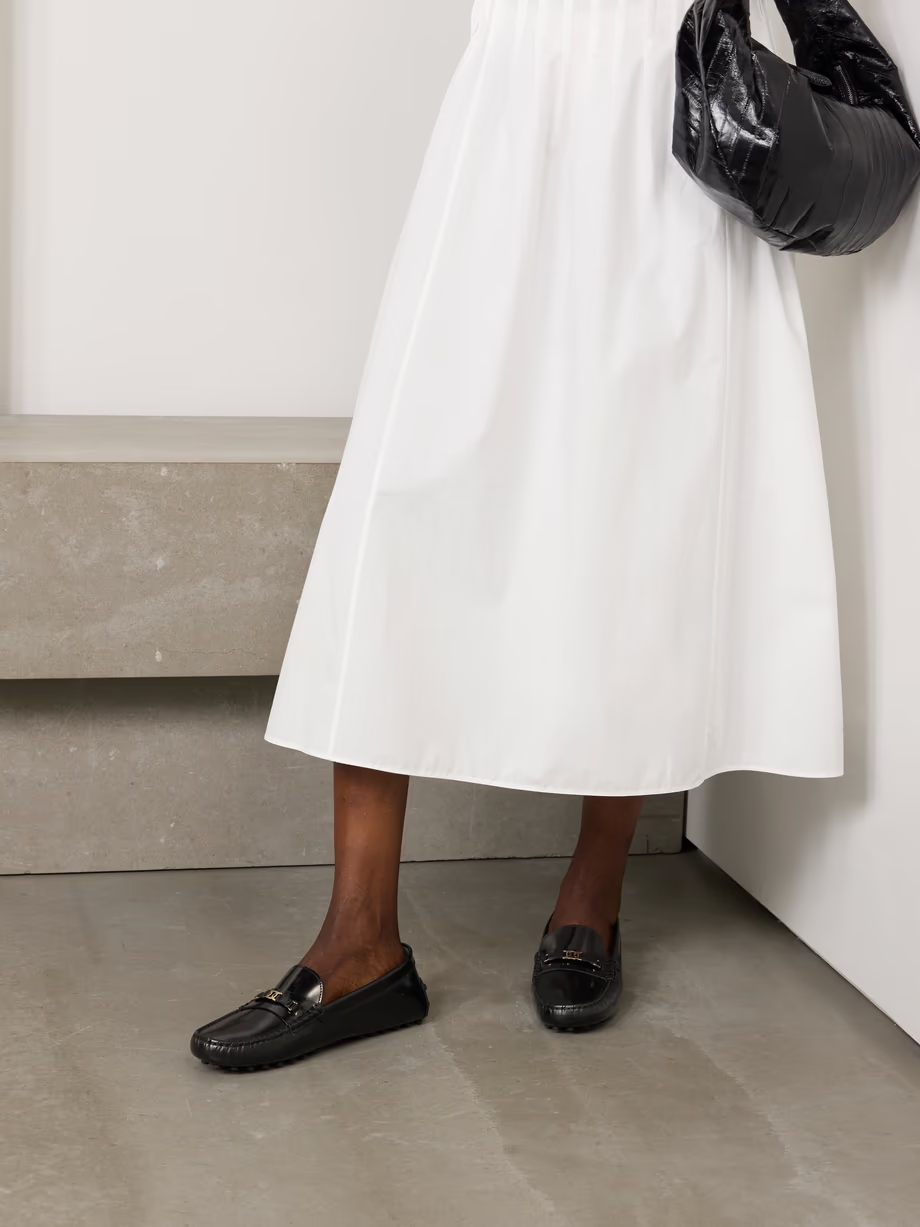 Gommino embellished patent-leather loafers Gommino embellished patent-leather loafers