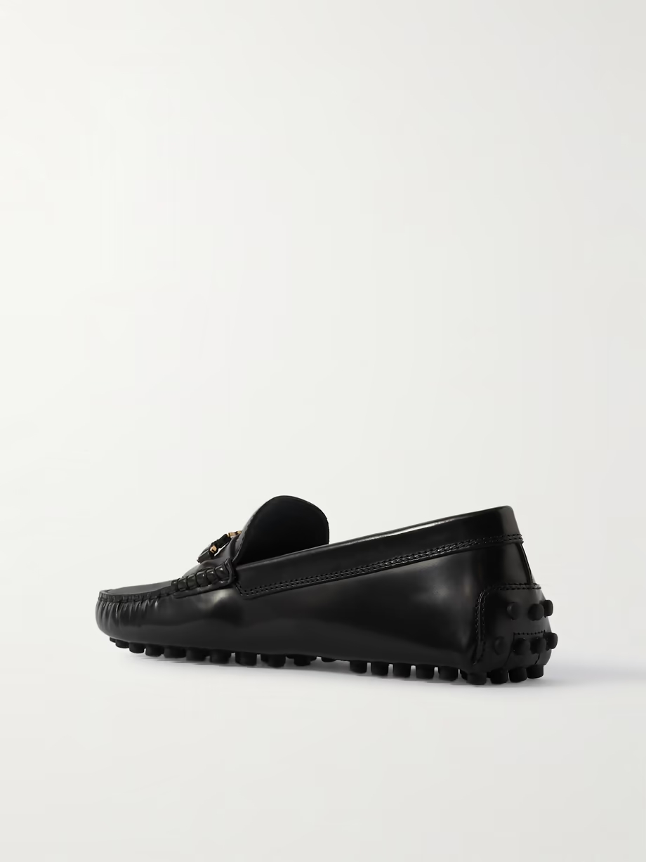 Gommino embellished patent-leather loafers Gommino embellished patent-leather loafers