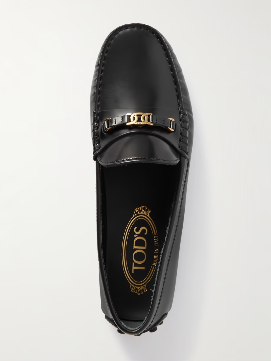 Gommino embellished patent-leather loafers Gommino embellished patent-leather loafers
