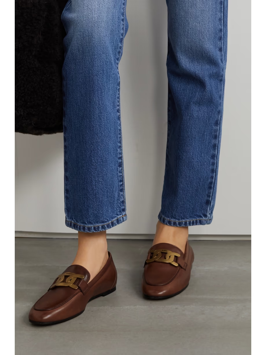 Kate embellished leather loafers Kate embellished leather loafers