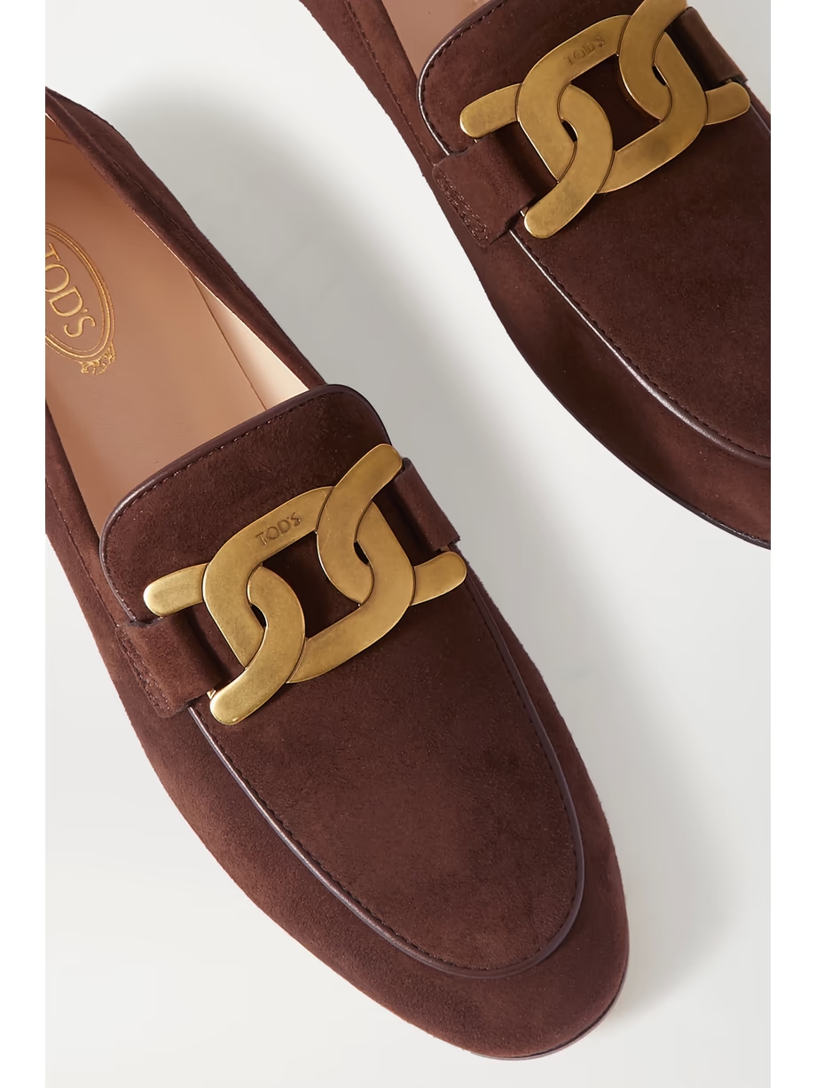 Kate embellished suede loafers Kate embellished suede loafers