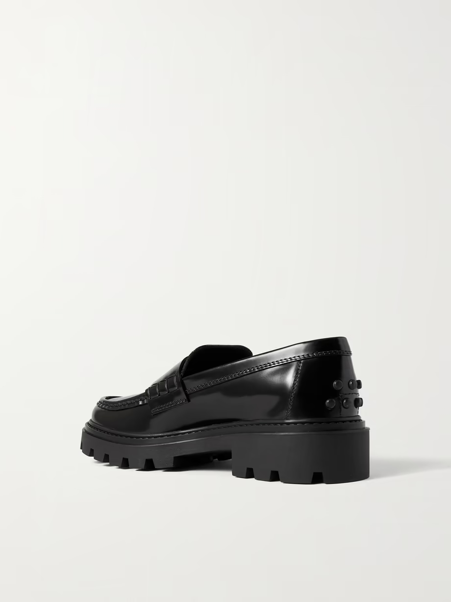 Gomma Pesante glossed-leather loafers Gomma Pesante glossed-leather loafers