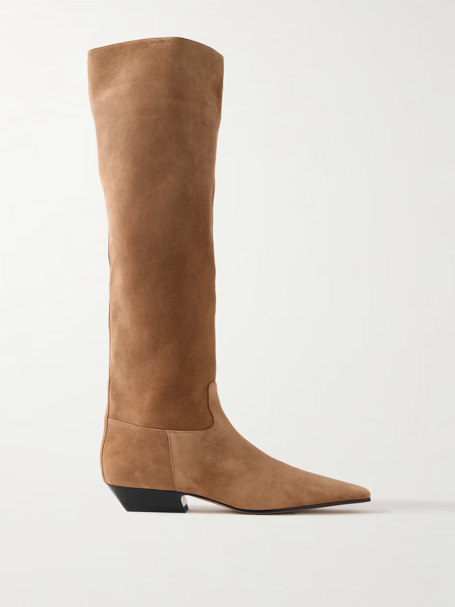 Marfa suede knee boots Marfa suede knee boots