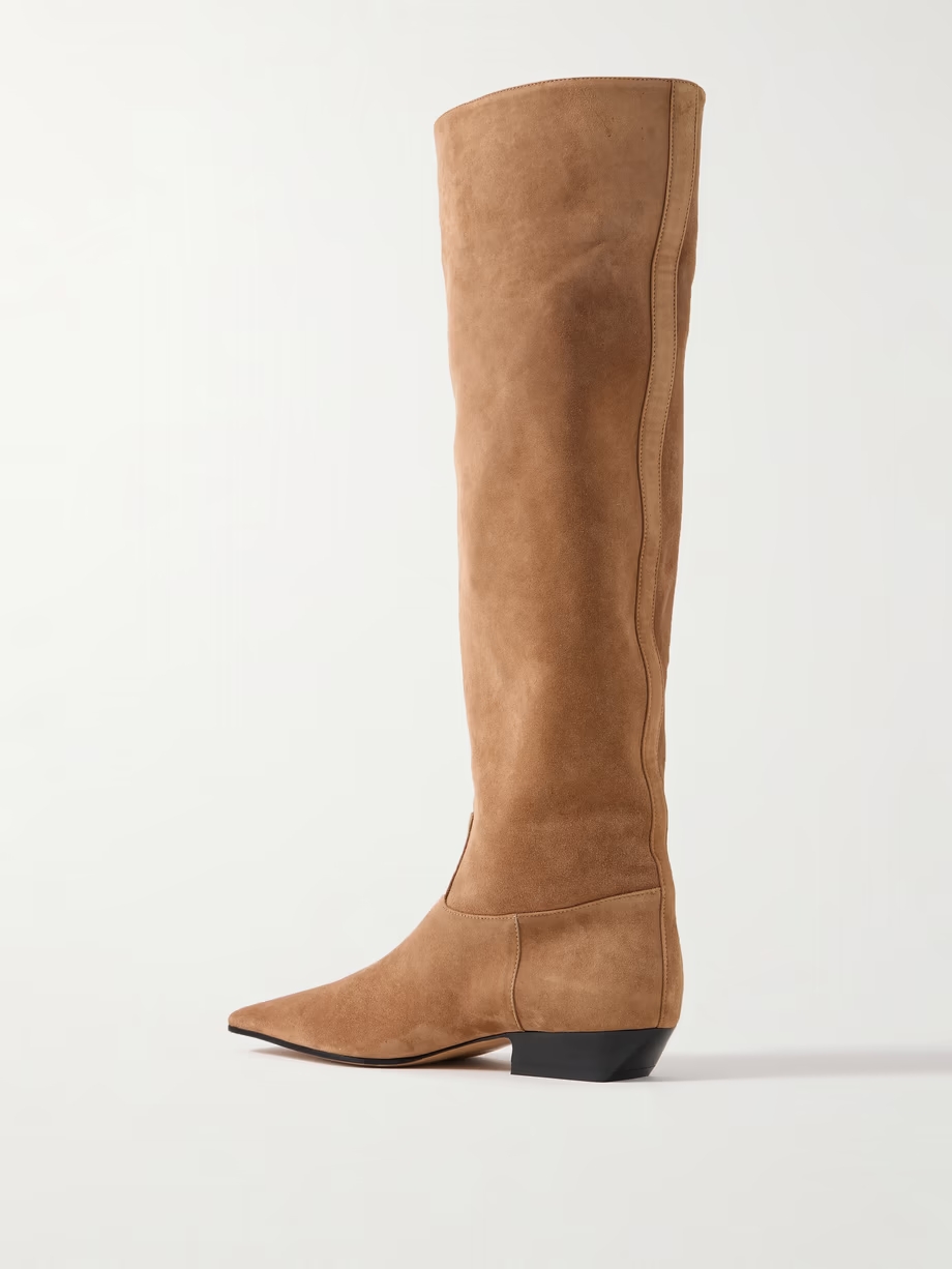 Marfa suede knee boots Marfa suede knee boots