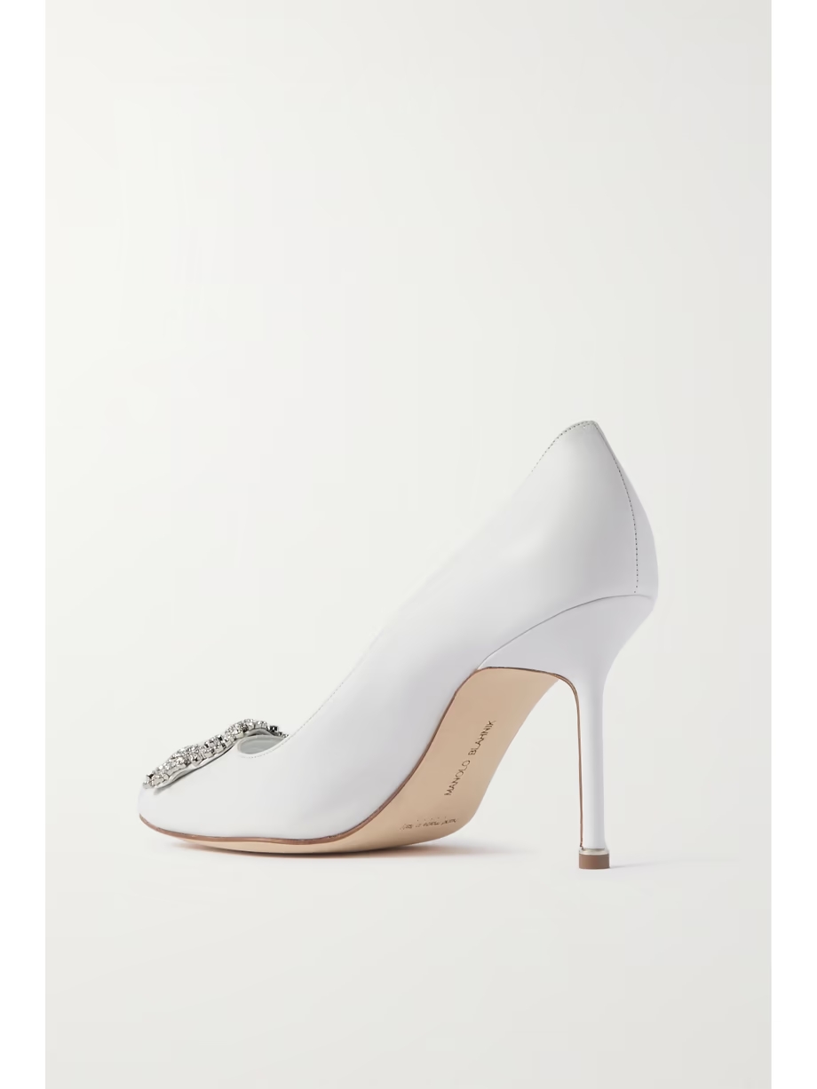 Hangisi 90 embellished leather pumps Hangisi 90 embellished leather pumps
